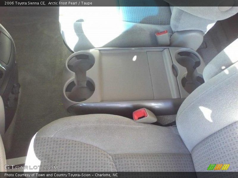 Arctic Frost Pearl / Taupe 2006 Toyota Sienna CE