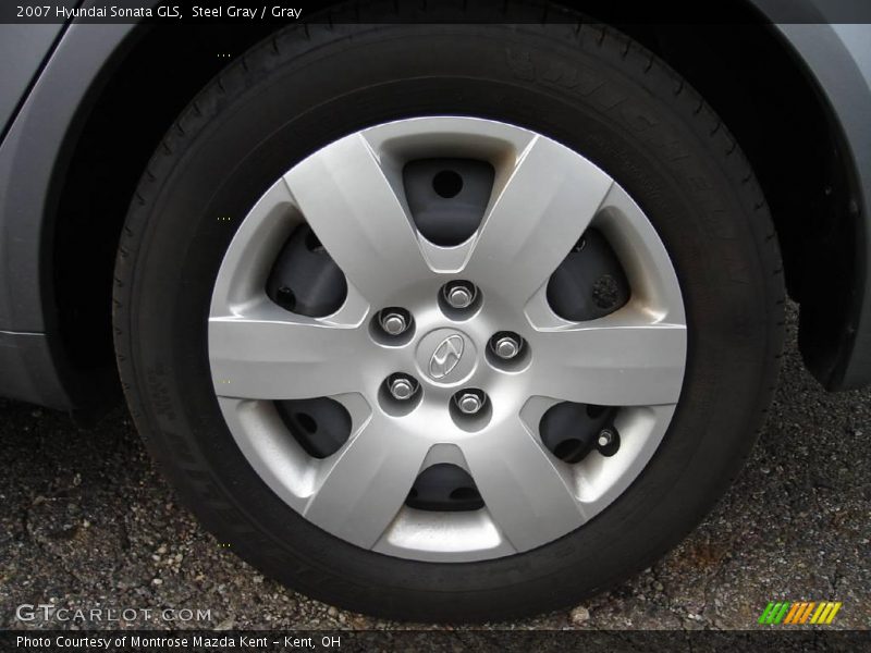 Steel Gray / Gray 2007 Hyundai Sonata GLS