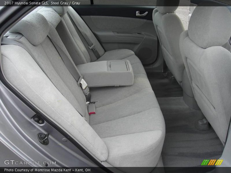Steel Gray / Gray 2007 Hyundai Sonata GLS