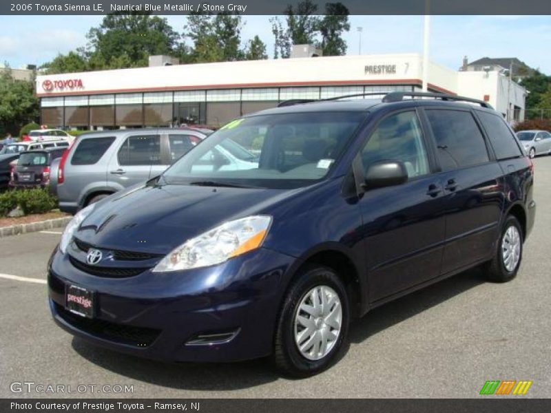Nautical Blue Metallic / Stone Gray 2006 Toyota Sienna LE