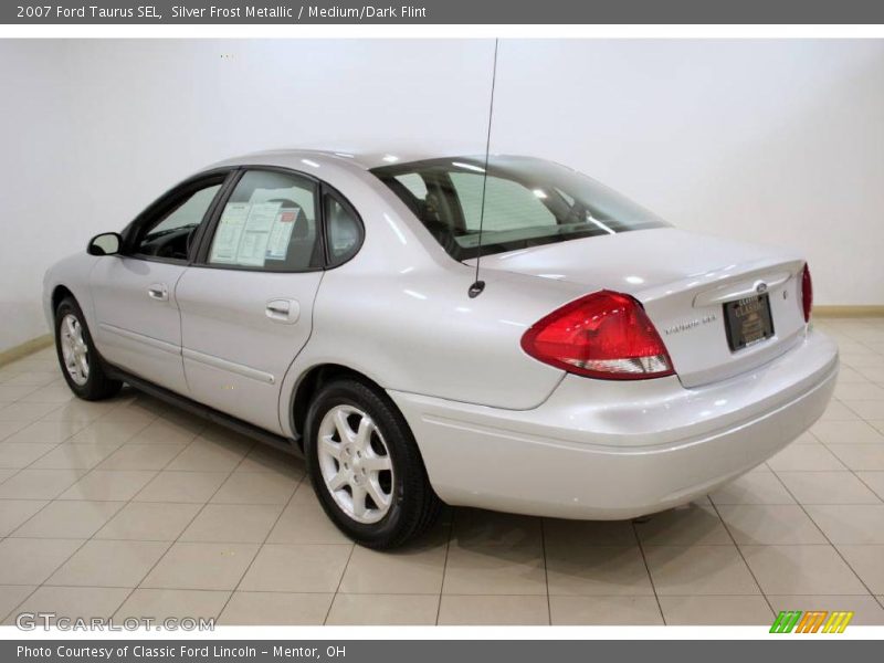 Silver Frost Metallic / Medium/Dark Flint 2007 Ford Taurus SEL