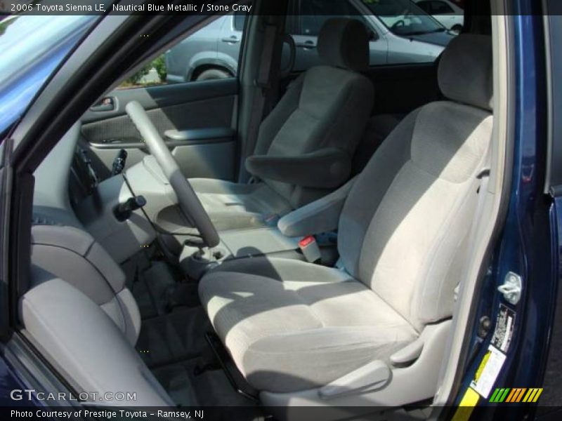 Nautical Blue Metallic / Stone Gray 2006 Toyota Sienna LE