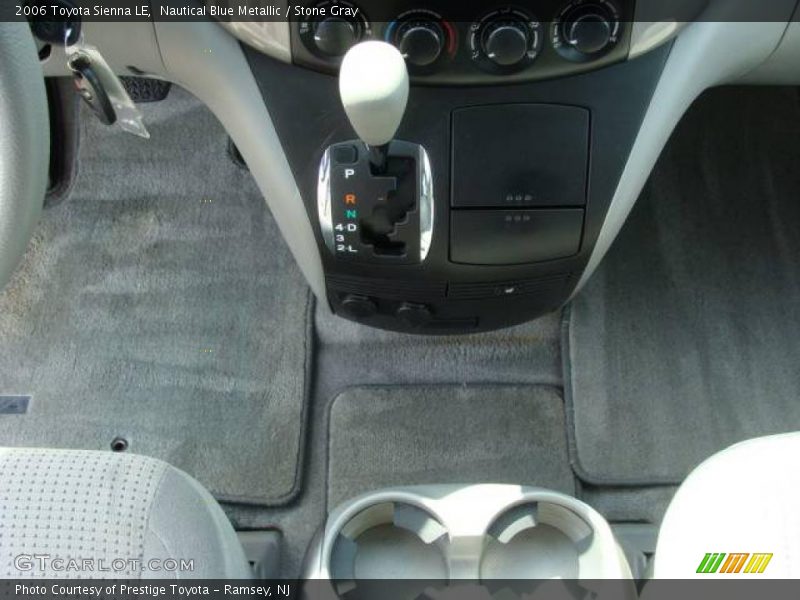 Nautical Blue Metallic / Stone Gray 2006 Toyota Sienna LE