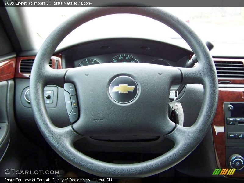 Slate Metallic / Ebony 2009 Chevrolet Impala LT