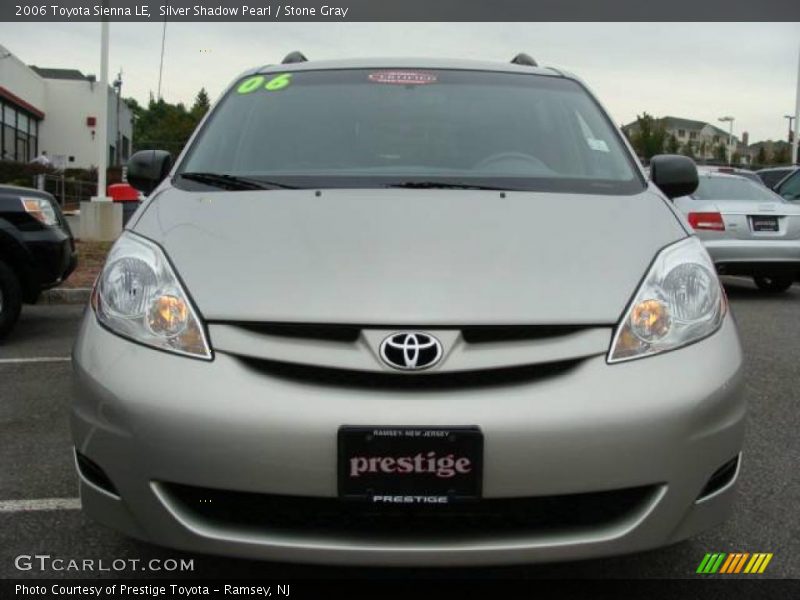 Silver Shadow Pearl / Stone Gray 2006 Toyota Sienna LE