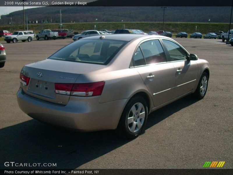 Golden Beige / Beige 2008 Hyundai Sonata GLS