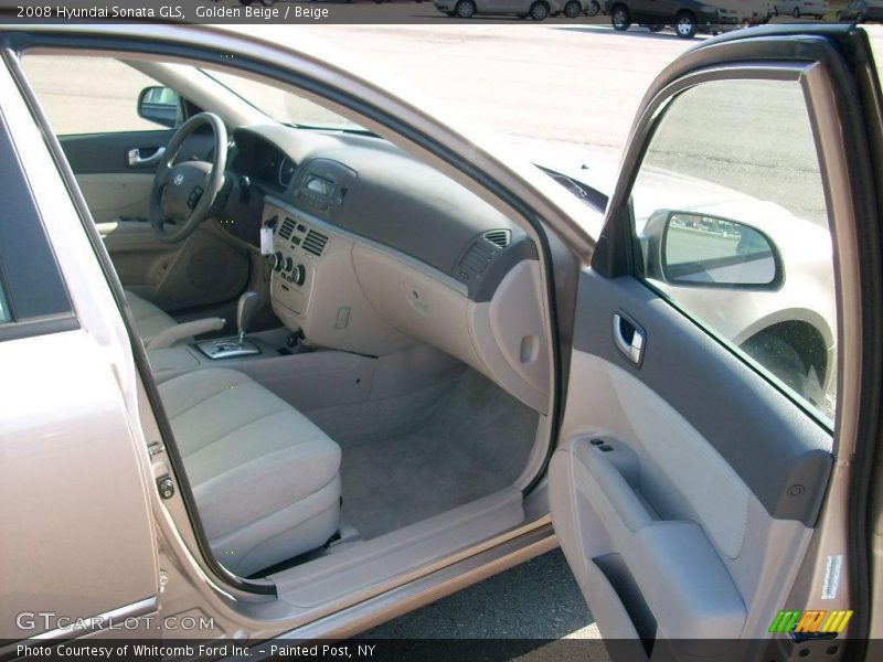 Golden Beige / Beige 2008 Hyundai Sonata GLS