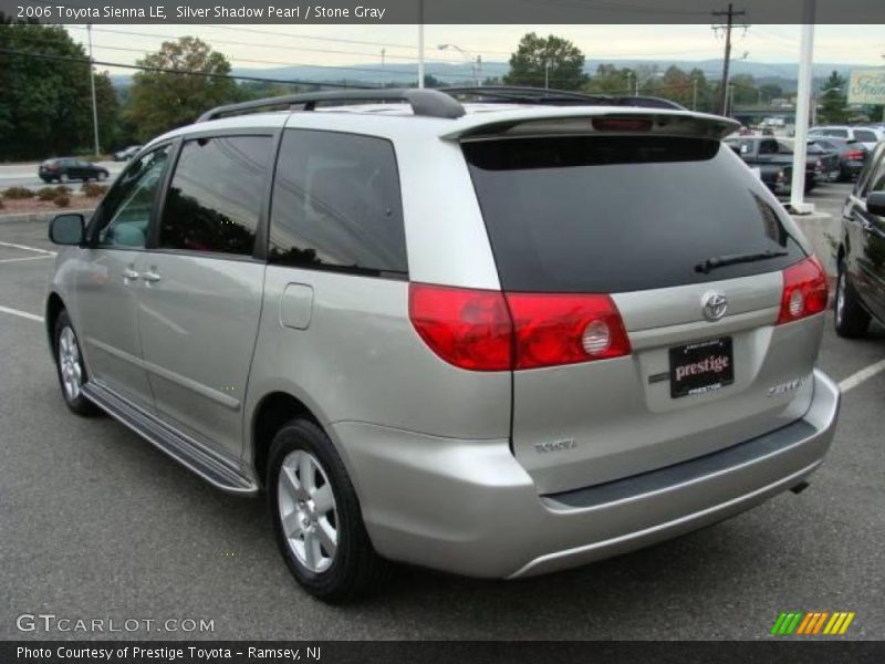 Silver Shadow Pearl / Stone Gray 2006 Toyota Sienna LE