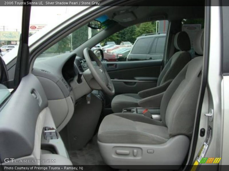 Silver Shadow Pearl / Stone Gray 2006 Toyota Sienna LE
