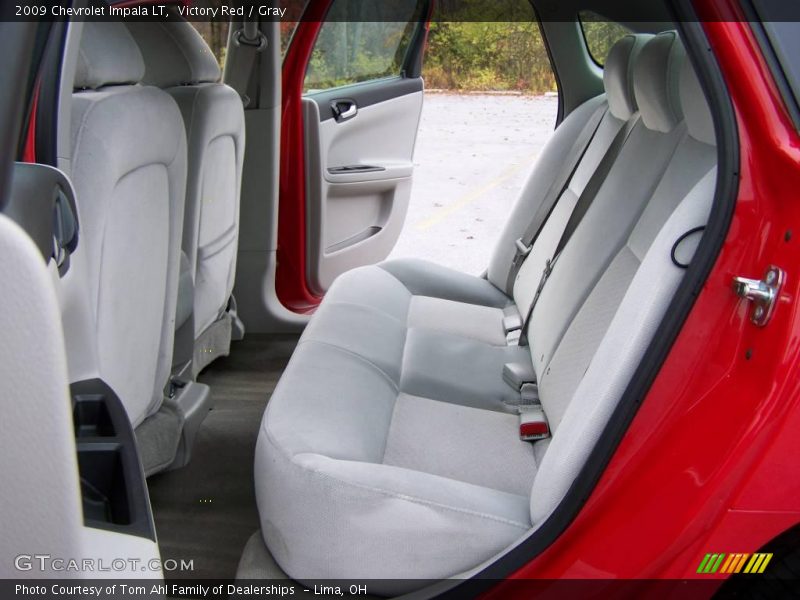 Victory Red / Gray 2009 Chevrolet Impala LT