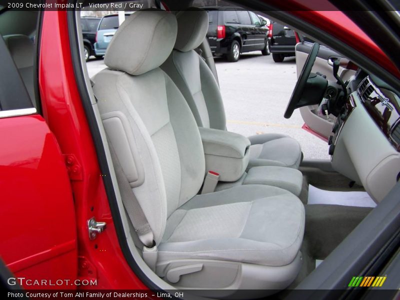 Victory Red / Gray 2009 Chevrolet Impala LT