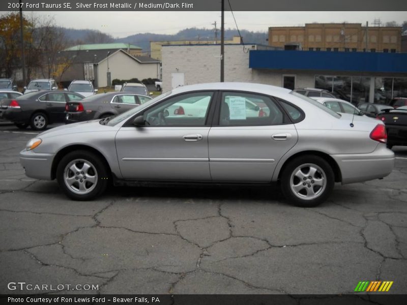 Silver Frost Metallic / Medium/Dark Flint 2007 Ford Taurus SE