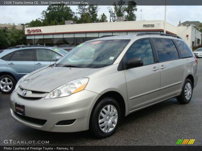 Silver Shadow Pearl / Stone Gray 2006 Toyota Sienna CE