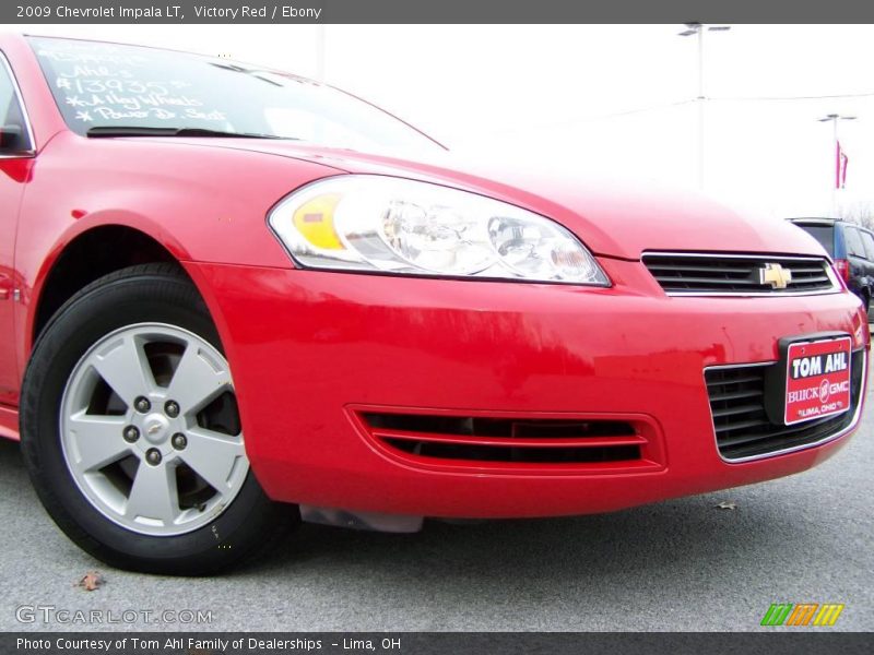 Victory Red / Ebony 2009 Chevrolet Impala LT