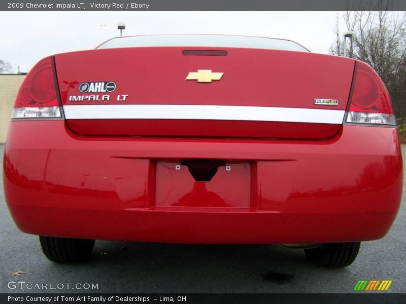 Victory Red / Ebony 2009 Chevrolet Impala LT