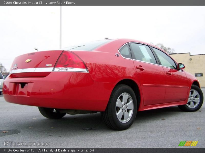 Victory Red / Ebony 2009 Chevrolet Impala LT