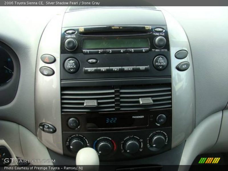 Silver Shadow Pearl / Stone Gray 2006 Toyota Sienna CE