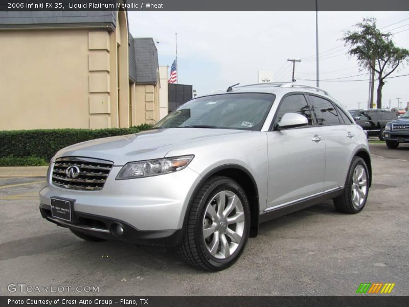 Liquid Platinum Metallic / Wheat 2006 Infiniti FX 35