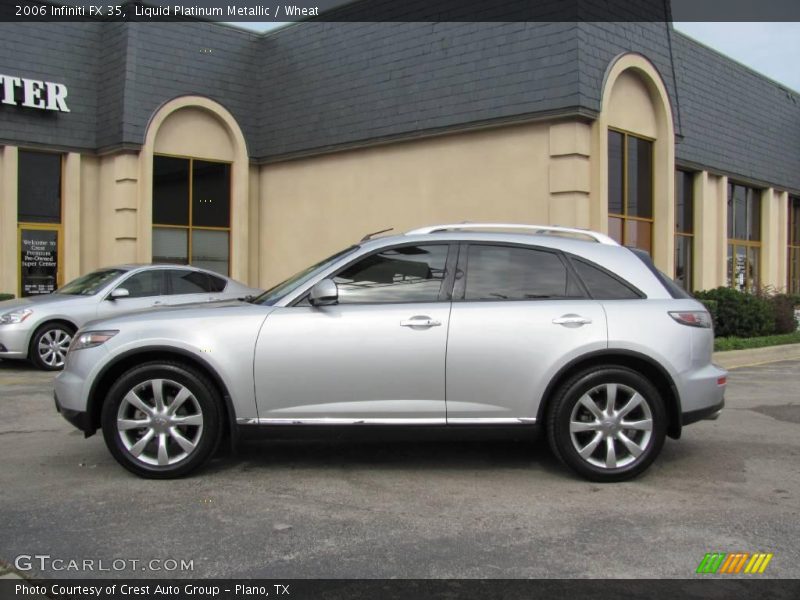 Liquid Platinum Metallic / Wheat 2006 Infiniti FX 35
