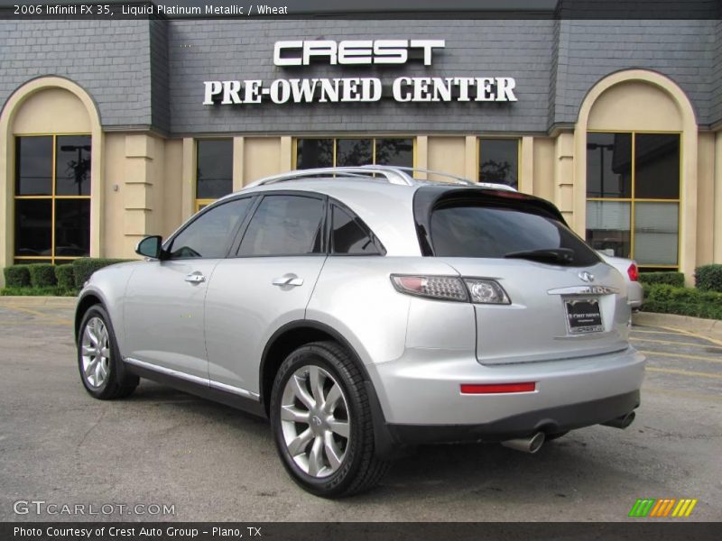 Liquid Platinum Metallic / Wheat 2006 Infiniti FX 35