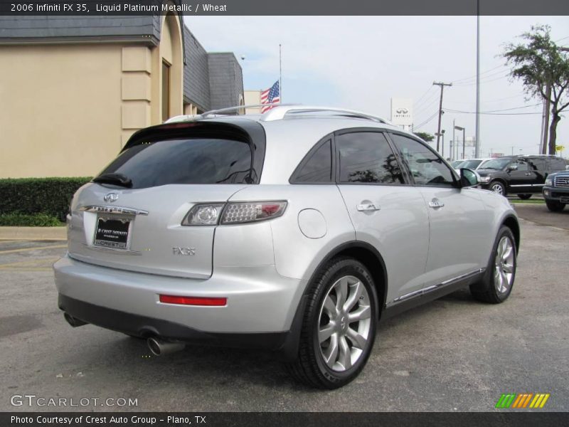 Liquid Platinum Metallic / Wheat 2006 Infiniti FX 35