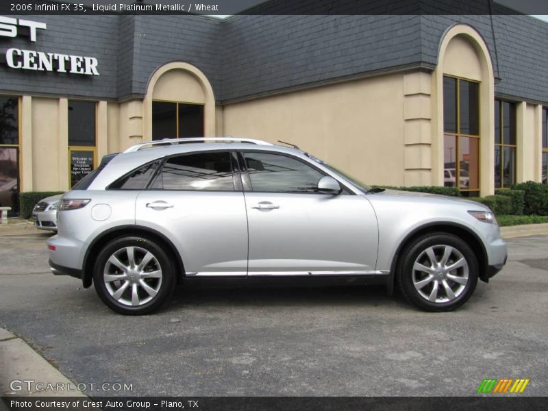 Liquid Platinum Metallic / Wheat 2006 Infiniti FX 35