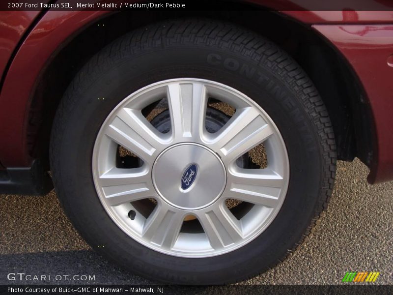 Merlot Metallic / Medium/Dark Pebble 2007 Ford Taurus SEL