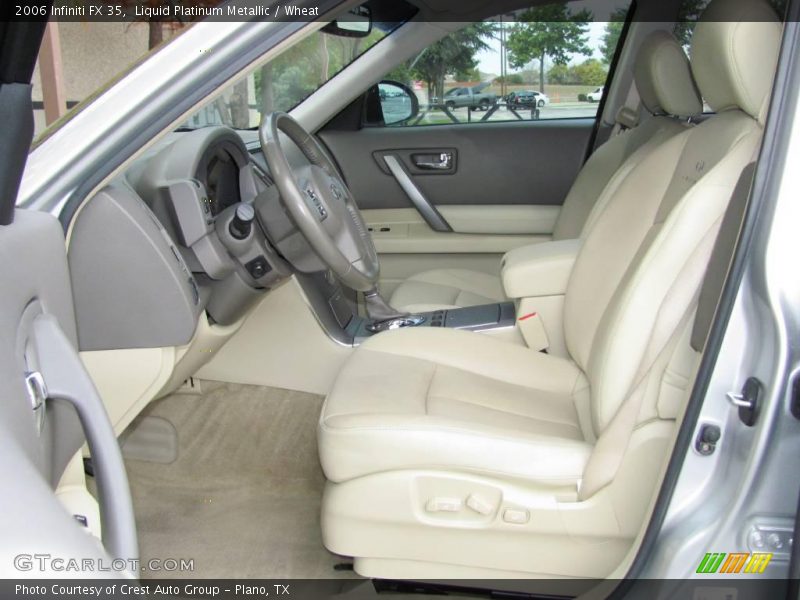 Liquid Platinum Metallic / Wheat 2006 Infiniti FX 35