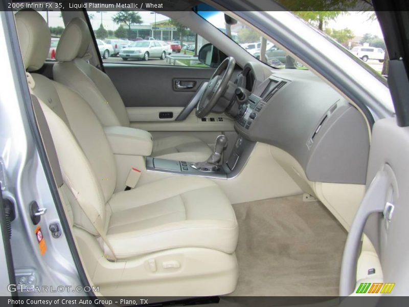 Liquid Platinum Metallic / Wheat 2006 Infiniti FX 35