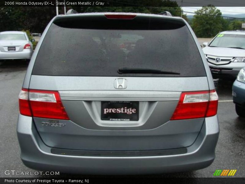 Slate Green Metallic / Gray 2006 Honda Odyssey EX-L