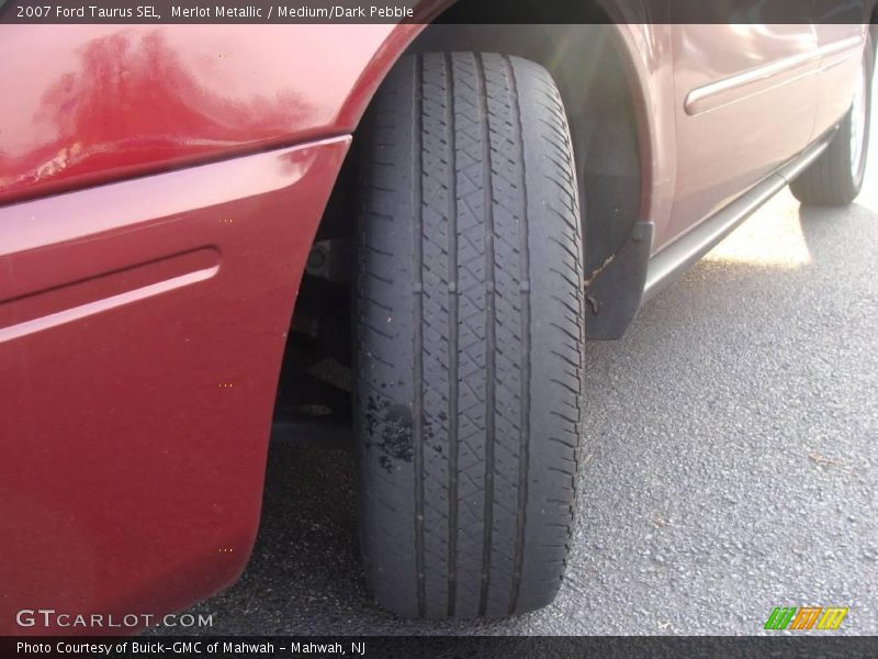 Merlot Metallic / Medium/Dark Pebble 2007 Ford Taurus SEL
