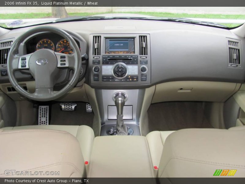 Liquid Platinum Metallic / Wheat 2006 Infiniti FX 35