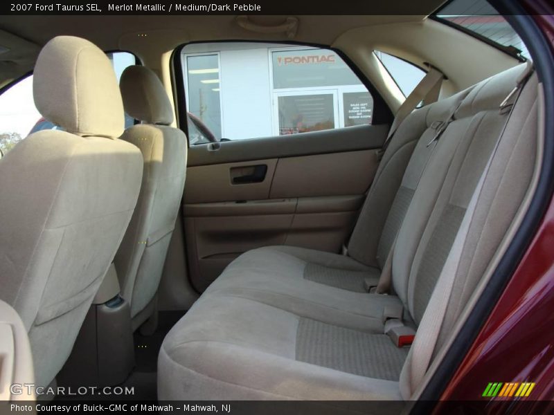 Merlot Metallic / Medium/Dark Pebble 2007 Ford Taurus SEL