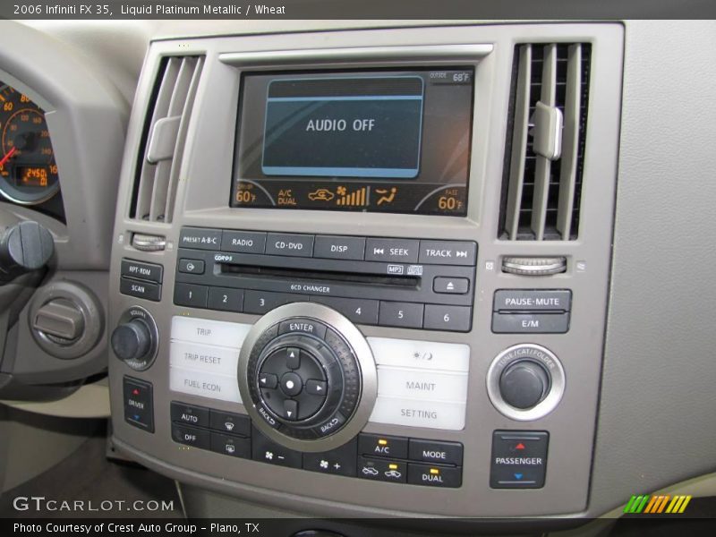 Liquid Platinum Metallic / Wheat 2006 Infiniti FX 35