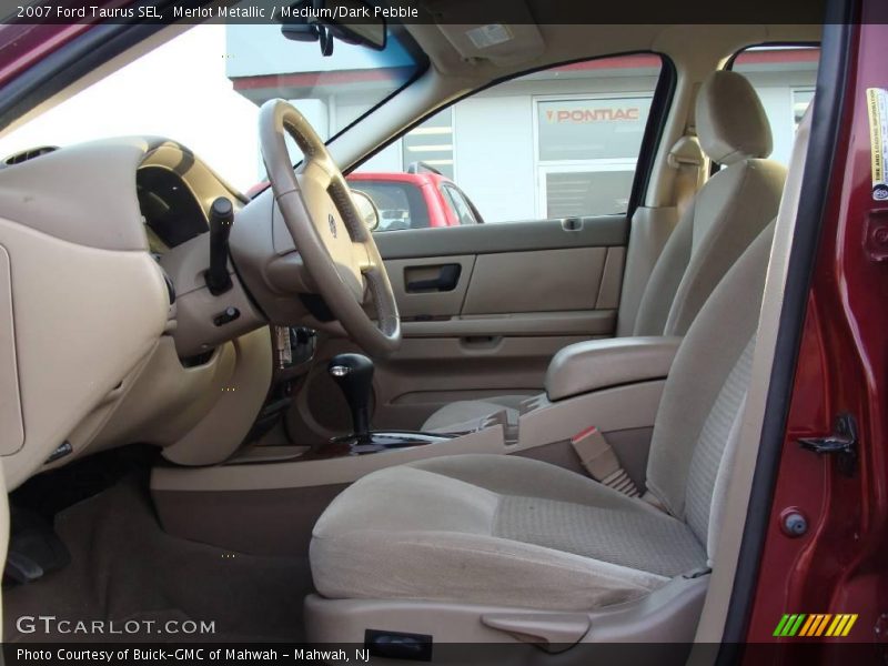Merlot Metallic / Medium/Dark Pebble 2007 Ford Taurus SEL