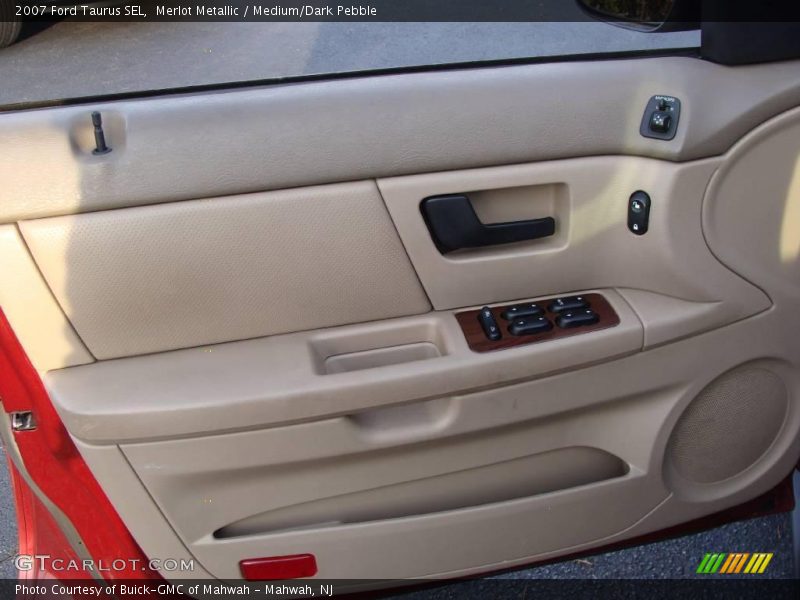 Merlot Metallic / Medium/Dark Pebble 2007 Ford Taurus SEL