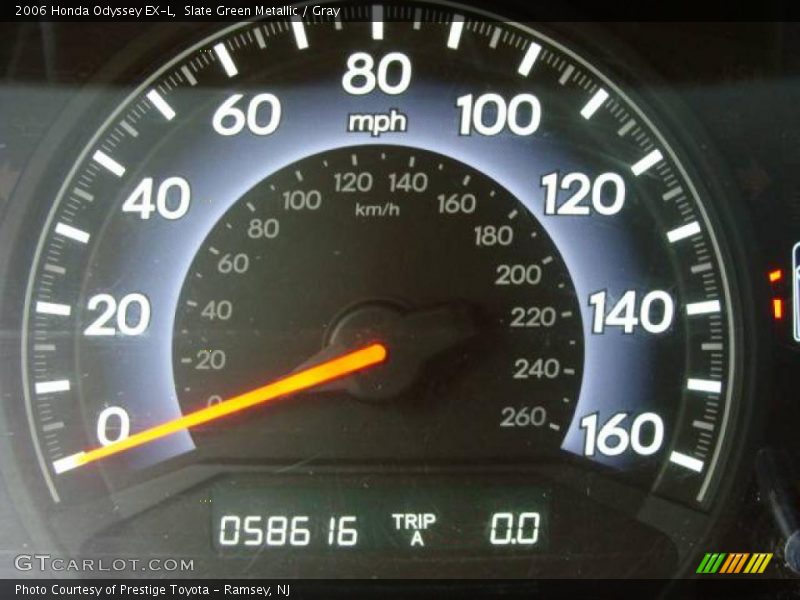 Slate Green Metallic / Gray 2006 Honda Odyssey EX-L