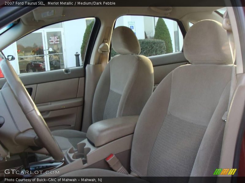 Merlot Metallic / Medium/Dark Pebble 2007 Ford Taurus SEL