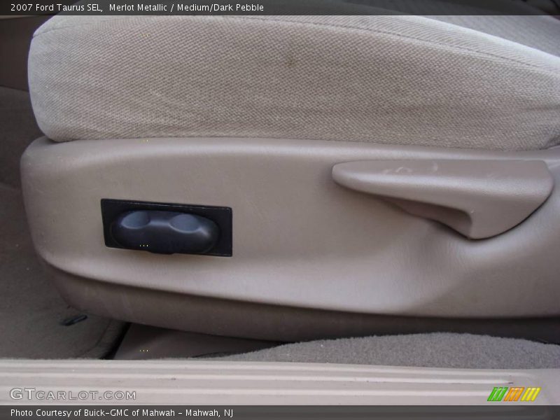 Merlot Metallic / Medium/Dark Pebble 2007 Ford Taurus SEL
