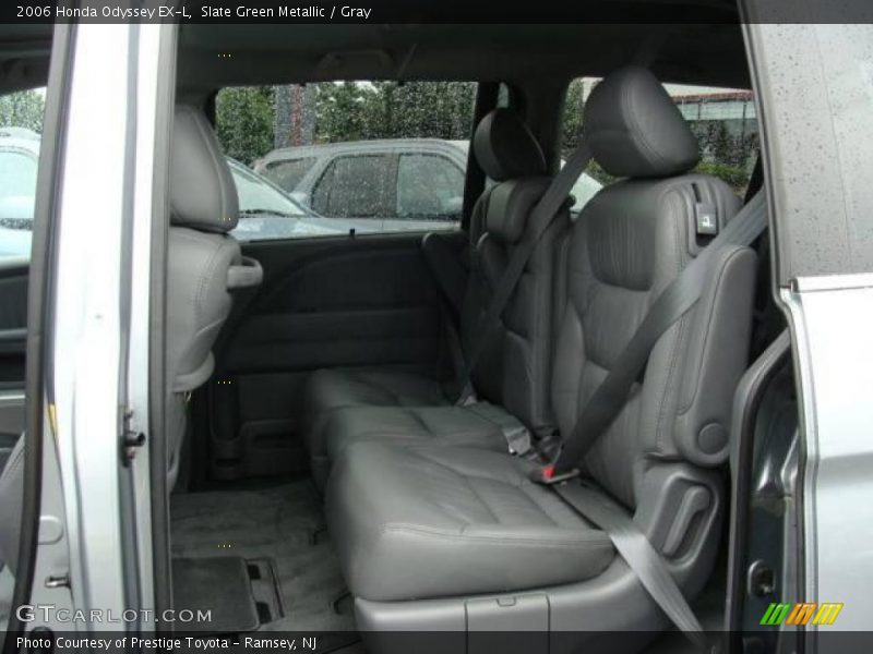 Slate Green Metallic / Gray 2006 Honda Odyssey EX-L