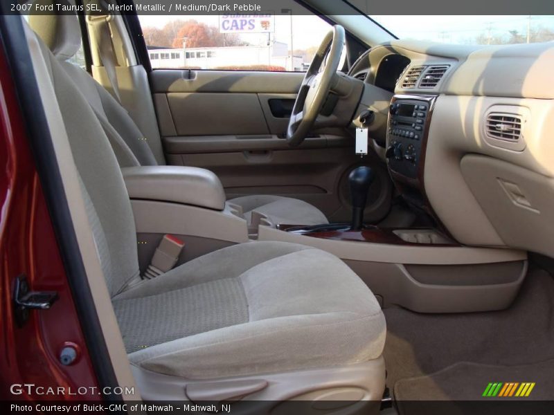 Merlot Metallic / Medium/Dark Pebble 2007 Ford Taurus SEL