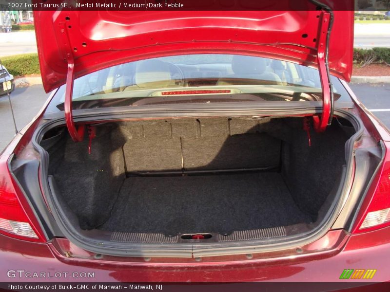 Merlot Metallic / Medium/Dark Pebble 2007 Ford Taurus SEL