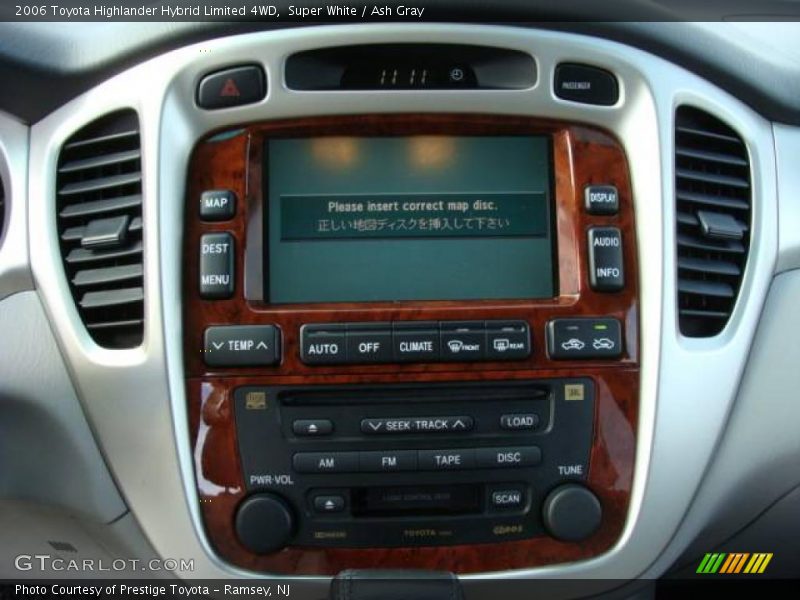Super White / Ash Gray 2006 Toyota Highlander Hybrid Limited 4WD