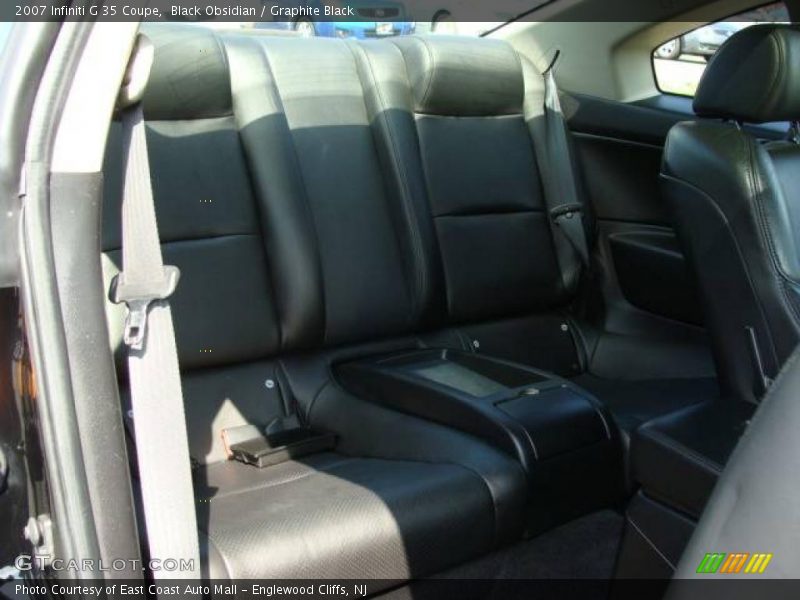 Black Obsidian / Graphite Black 2007 Infiniti G 35 Coupe