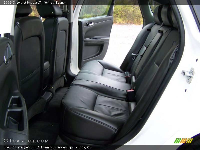White / Ebony 2009 Chevrolet Impala LT
