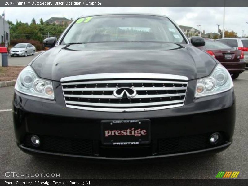 Black Obsidian / Graphite 2007 Infiniti M 35x Sedan