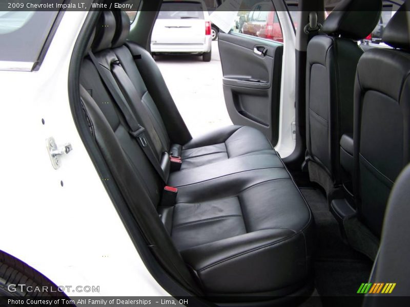 White / Ebony 2009 Chevrolet Impala LT