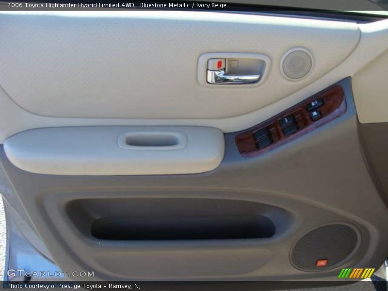 Bluestone Metallic / Ivory Beige 2006 Toyota Highlander Hybrid Limited 4WD