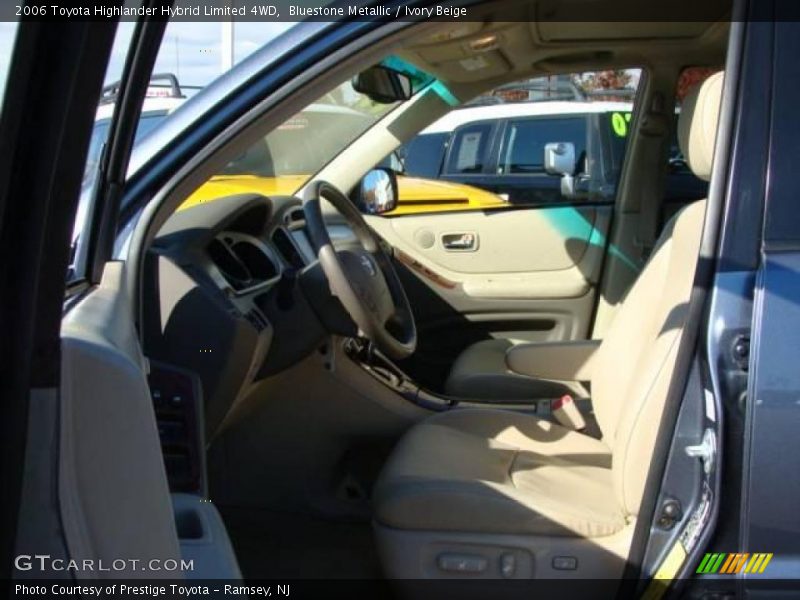 Bluestone Metallic / Ivory Beige 2006 Toyota Highlander Hybrid Limited 4WD