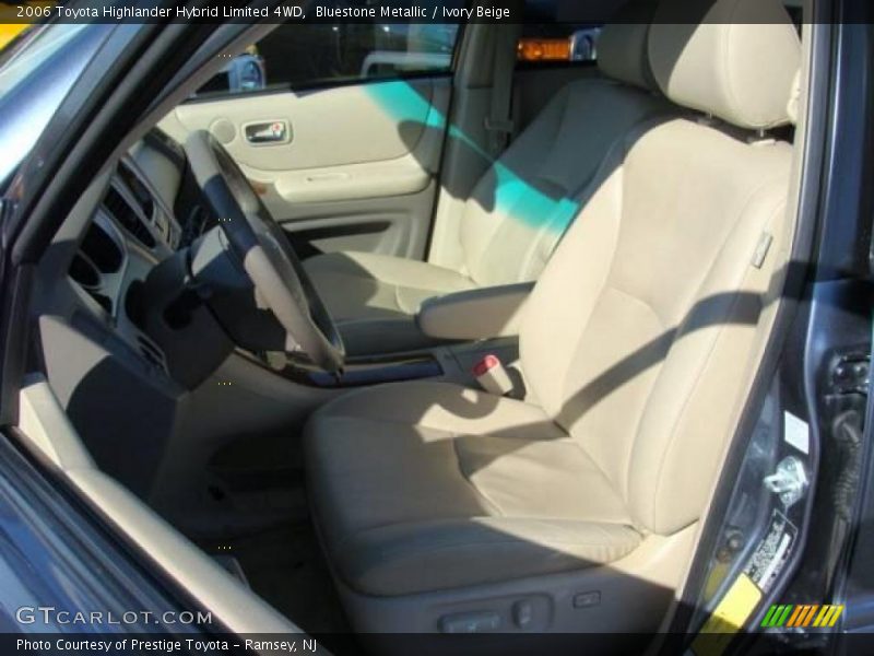 Bluestone Metallic / Ivory Beige 2006 Toyota Highlander Hybrid Limited 4WD